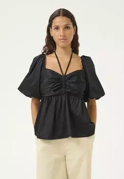 Блуза VIPSE Karen by Simonsen, черный