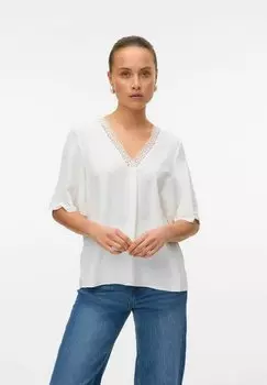 Блуза VMALVA Vero Moda, белый