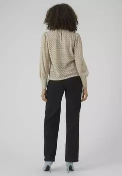 Блуза VMBECCA HIGH NECK JRS Vero Moda, серый