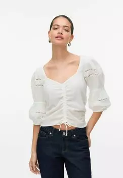 Блуза VMCLEMENTINE Vero Moda, белый