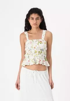 Блуза VMEASY GATHERING SINGLET - Top Vero Moda, белый