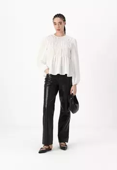 Блуза VMGINNY SMOCK Vero Moda, кремовый
