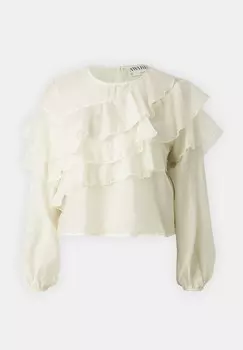 Блуза VMLEANNA RUFFLE Aware, кремовый