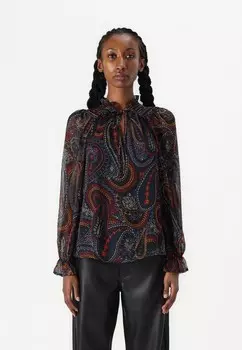 Блуза VMMILLA Vero Moda, черный