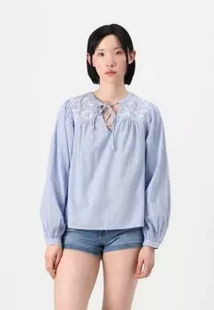 Блуза VMNIKA Vero Moda, синий