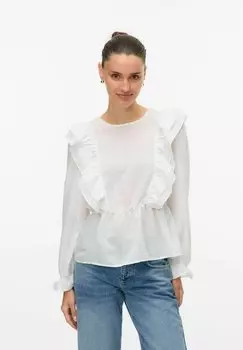 Блуза VMOLINA Vero Moda, белый
