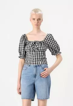 Блуза VMOTHEA SHORT Vero Moda, черный