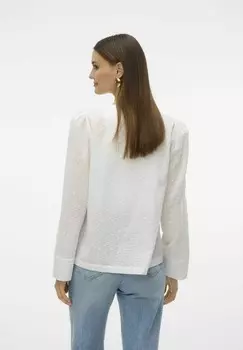 Блуза VMPALMA Vero Moda, кремовый