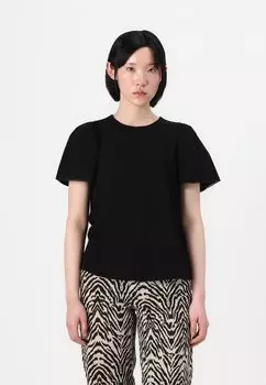 Блуза VMPRETTY SS WVN GA NOOS Vero Moda, черный