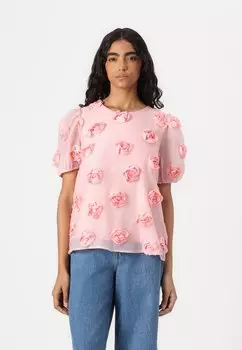 Блуза VMROSE FLOWER Vero Moda, цвет Rose Shadow