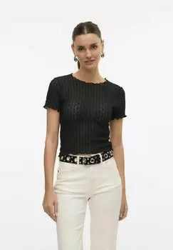 Блуза VMSHELBY Vero Moda, черный