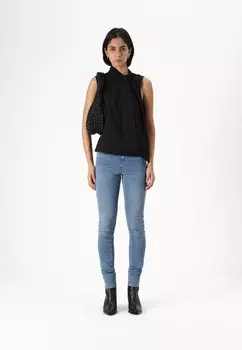 Блуза VMSOLONA Vero Moda Tall, черный