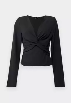 Блуза VMVITA TOP Vero Moda Tall, черный