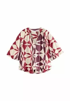 Блуза VOLUME SLEEVE V-NECK Next, красный