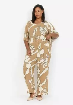 Блуза WA GINNE Wasabi Concept, коричневый