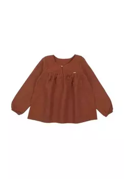 Блуза Walkiddy, коричневый