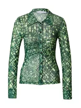 Блуза Warehouse, цвет Green/Apple