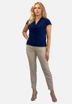 Блуза WATERFALL REGINA FASHION, темно-синий