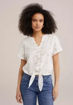 Блуза WE Fashion, белый