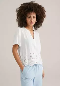 Блуза WE Fashion, белый