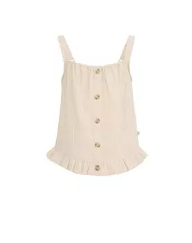 Блуза WE Fashion Blouse, бежевый