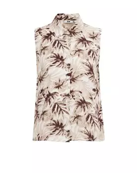 Блуза WE Fashion Blouse, песочный/светло-бежевый