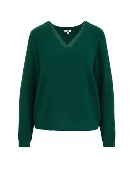 Блуза WE Fashion Blouse, темно-зеленый