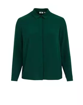 Блуза WE Fashion Blouse, зеленый