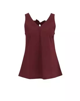 Блуза WE Fashion, бордовый