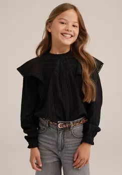 Блуза WE Fashion, черный