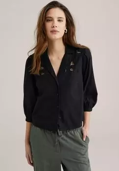 Блуза WE Fashion, черный