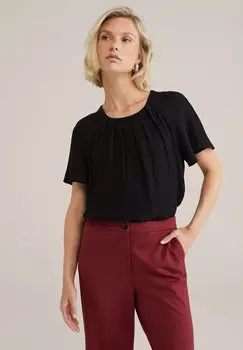 Блуза WE Fashion, черный