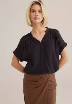 Блуза WE Fashion, черный