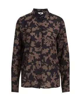 Блуза We Fashion, цвет Brown/Black