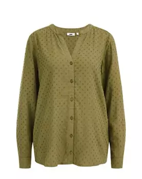 Блуза We Fashion, хаки