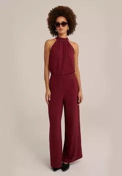 Блуза WE Fashion, крапчатый красный