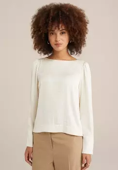 Блуза WE Fashion, молочный