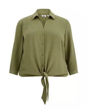 Блуза We Fashion, оливковый