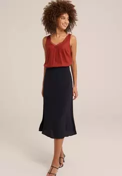 Блуза WE Fashion, пестрый коричневый