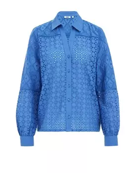 Блуза WE Fashion, синий