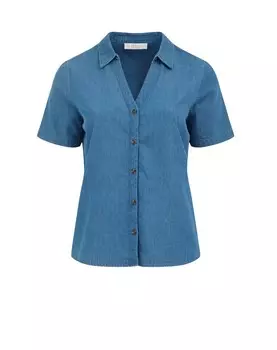 Блуза WE Fashion, синий