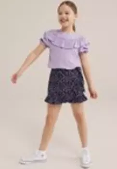 Блуза We Fashion, сиренево-фиолетовый