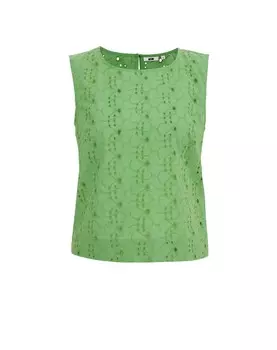 Блуза We Fashion, зеленый