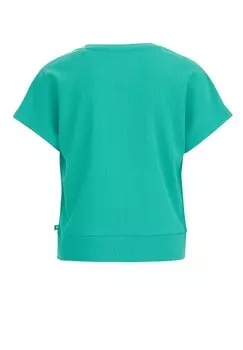 Блуза WE Fashion, зеленый металлик