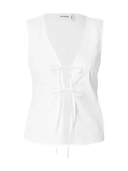 Блуза WEEKDAY Cecile, белый