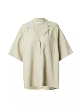 Блуза Weekday EVA, оливковый