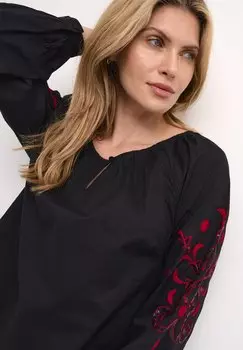 Блуза WENNI Cream, черный