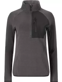 Блуза Whistler Midlayer Helge, цвет 1011 Dark Grey Melange