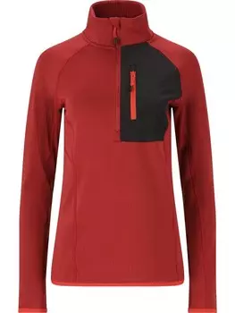 Блуза Whistler Midlayer Helge, цвет 4260 Sun-Dried Tomato