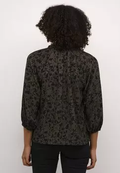 Блуза WITH 3/4 SLEEVE Kaffe, зеленый